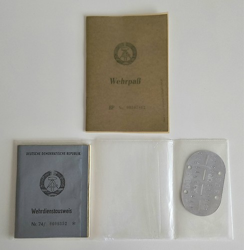 Ddr nva wehrpaß 1964 - ddr,