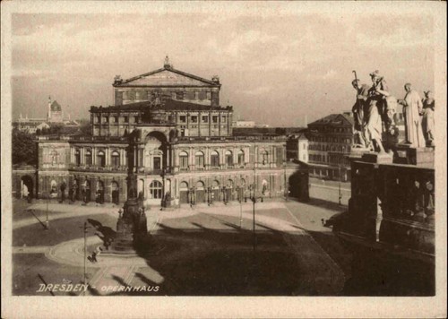Dresden sachsen postkarte - sachsen,