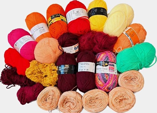 Wolle handstrickgarn konvolut - handstrickgarn,