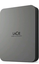 LaCie Mobile Drive SECURE 5TB externe Festplatte USB-C STLR5000400 Space Grau