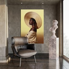 Afrikanische frau mit - frau,