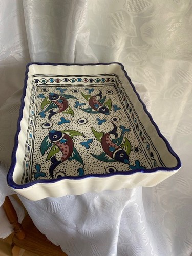 Schale keramik fischmotiv - schale,