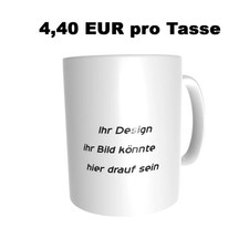 36 Werbetassen mit Logo