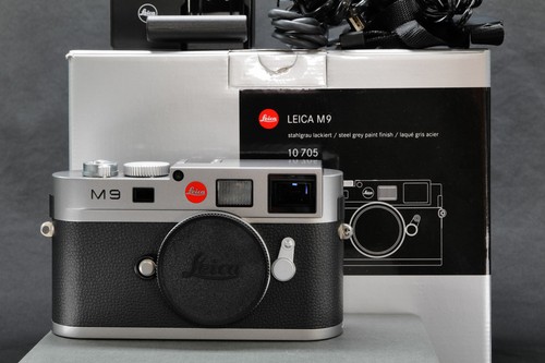 Leica stahlgrau lackiert - m9,