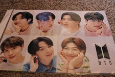 bts wall posters - group