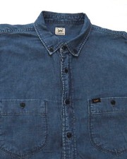 Lee Herren Jeans Hemd Größe L Regular Fit N152