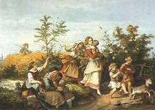 Kunstpostkarte - Adrian Ludwig