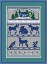 Stickpackung kreuzstich