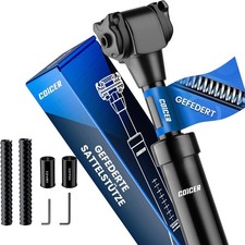 Gefederte Sattelstütze 27.2 /30.9/31.6mm, 3 In 1 Fahrradsattel Stange, bis 120kg