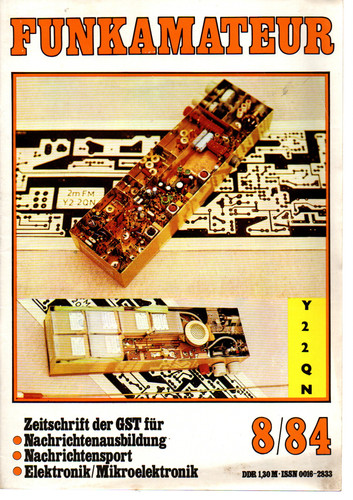 Ddr zeitschrift funk amateur - "funk, amateur"