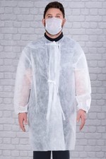 Schutzkittel Besucherkittel