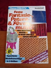  Diana-Creativ Handarbeitsheft Patent und  Ährenmuster