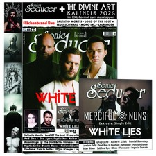 Sonic Seducer 11/2025 White Lies, Divine Art Kalender, The Cure, Merciful Nuns