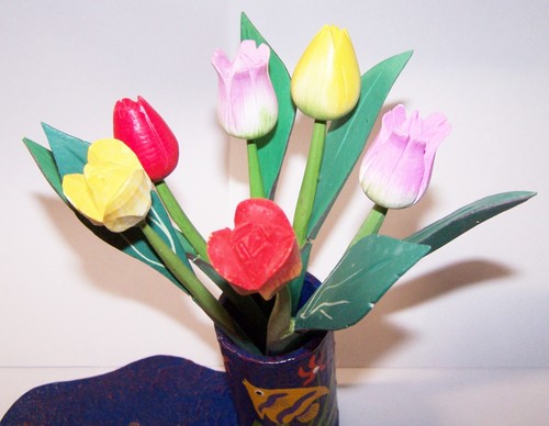 Deko blumen tulpe rose - deko, b-