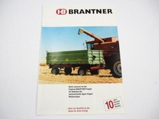 HB Brantner E TA Z Anhänger Agrar Kipper Prospekt