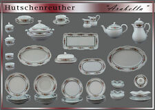 Hutschenreuther Maria Theresia ARABELLA Teile z Wahl teller tasse kanne terrine
