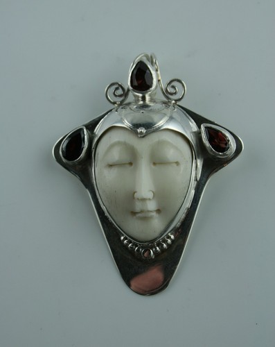 Sterling silber anhänger - silber,