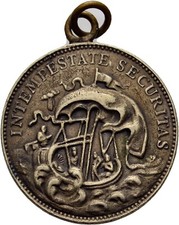 Medaille Sankt Georg Silber