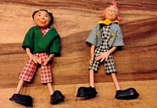 Seltene Schleich Biegefiguren "Max und Moritz" aus den 60er Jahren