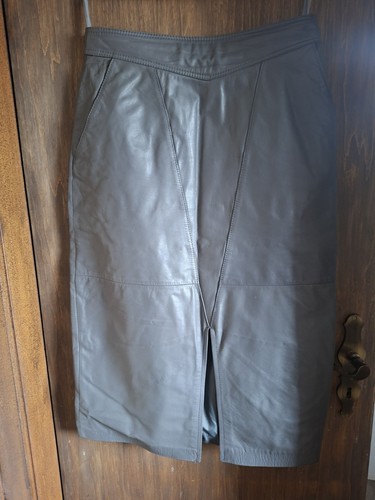 Lederrock leder vintage - lederrock,