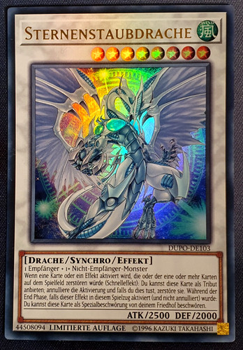 Sternenstaubdrache ultra rare - ultra,