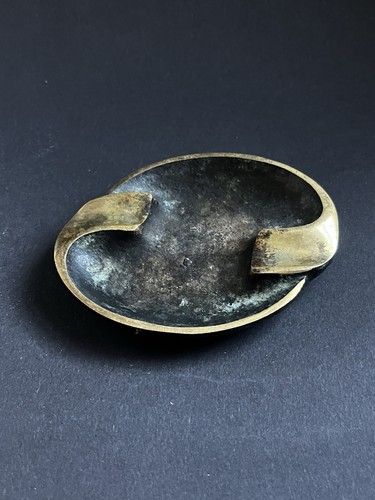Vintage austrian brass ashtray - vintage,