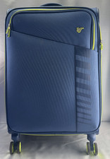 Großer Koffer Dunkelblau "RV"