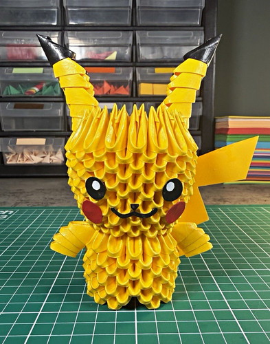 Origami pikachu figur - origami,