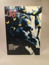 Die Zeitschrift der Kultur - du (Heft Nr. 9 / September 1988) Gabriel García Már