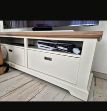 sideboard Akazie Weiß Teilmassiv