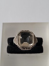 Silber Ring  antiker Art-Deco