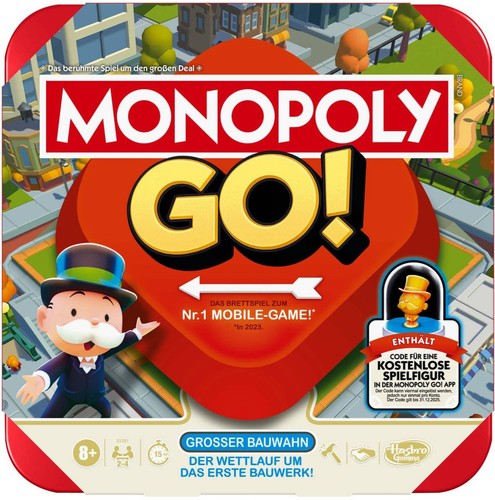 Hasbro monopoly brettspiel - go!,