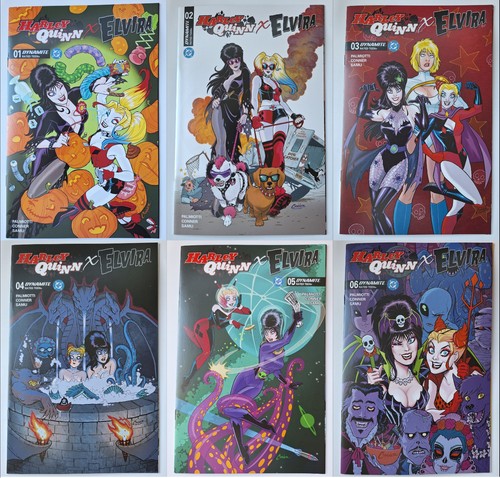 Harley quinn elvira - harley, #1-6