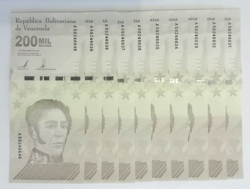 Banknoten venezuela x - venezuela,,