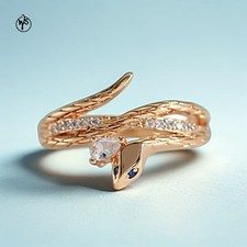 Ring Vergoldet Rosegold Gold