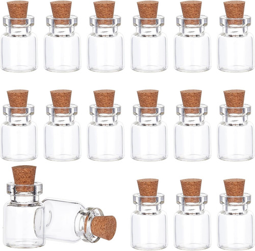 Stück mini glasfläschchen - mini,