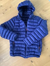 Herren / Jungen Sport-Winterjacke dunkelblau – Größe 170 / S – warm – NEU