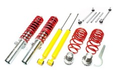 TA TECHNIX Gewindefahrwerk+Koppelstangen für Audi A1 8X Seat Ibiza 6J VW Polo 6R