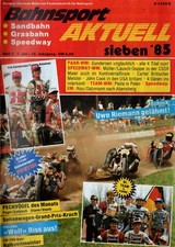 BAHNSPORT AKTUELL - July 1985