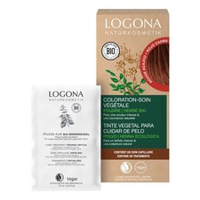 Pflegende Pflanzen-Haarfarbe