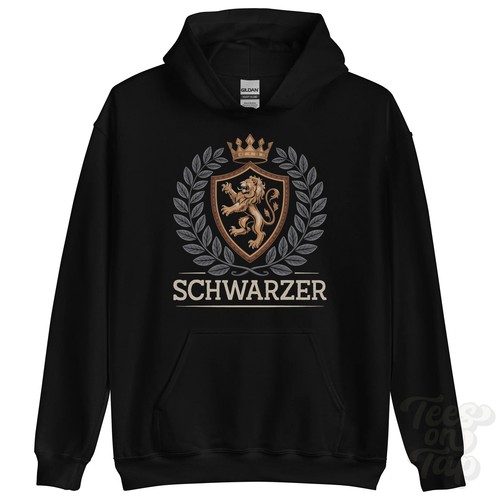 Schwarzer fantasy wappen - schwarzer,