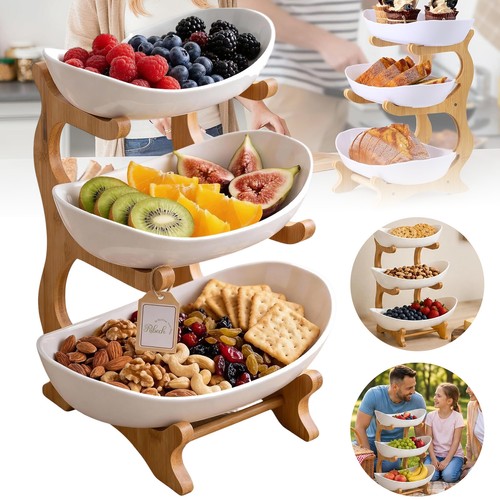 Stöckig obst etagere - stöckig,