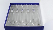 10x eierlöffel plexiglas mit - 10x,