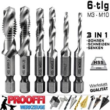 HSS Kombi Gewindebohrer M3 M4