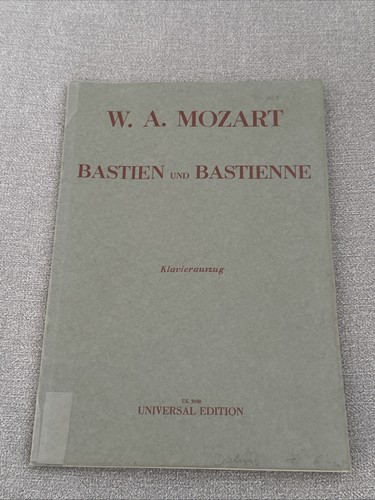 Mozart bastien und bastienne - mozart,