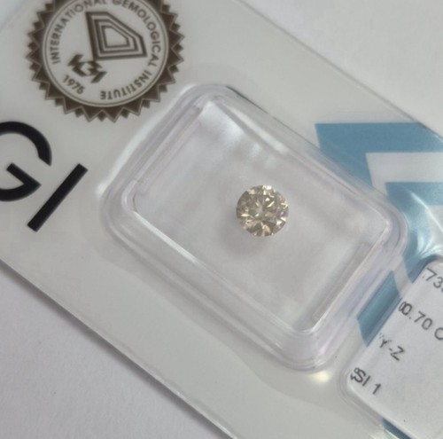 Natürlicher diamant ct - 0,70,
