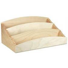 – Briefhalter aus Holz