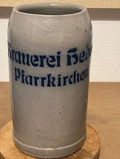 1 l Bierkrug Krug Bier Masskrug Brauerei Heber Pfarrkirchen