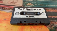 PSI-5 Trade Company (Accolade 1987) Commodore C64 (Tape) works 8-bit