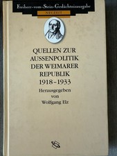 Quellen zur Außenpolitik der Weimarer Republik 1918... | Buch | Zustand sehr gut